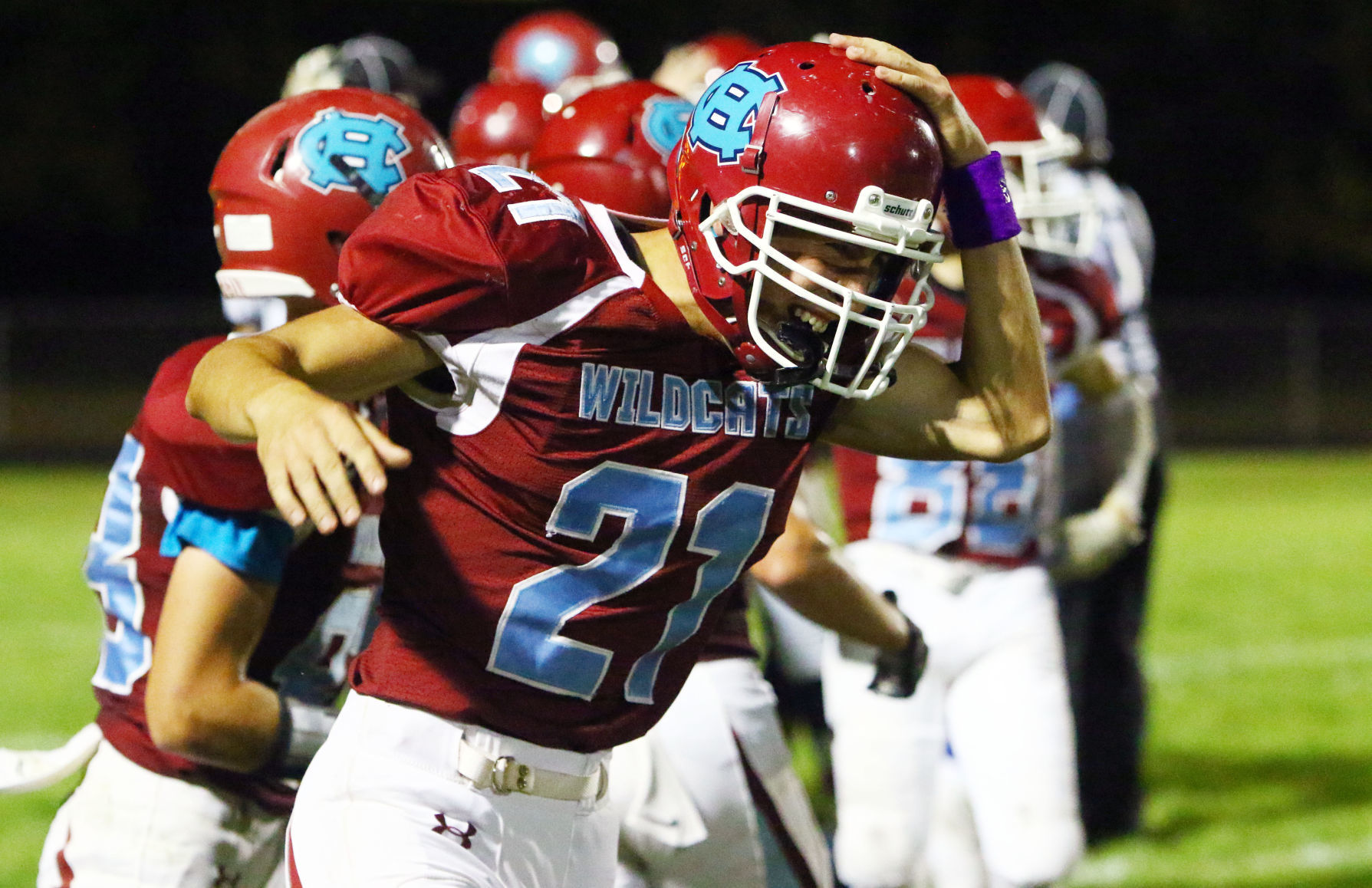 Boone Grove at Hanover Central football